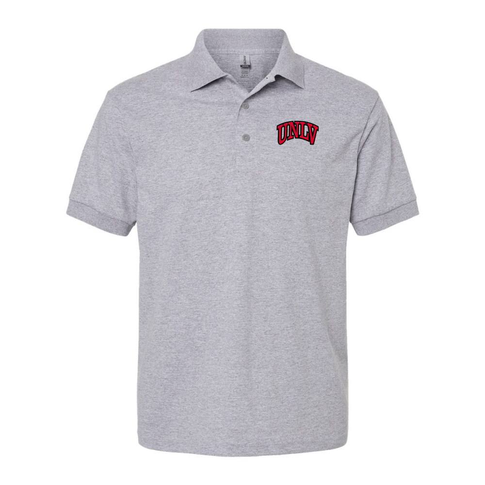Men's UNLV Rebels Gildan Dry Blend Jersey Polo